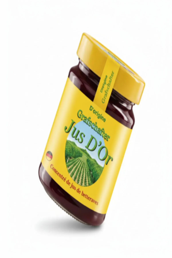 Jus d Or Miel Naturel Premium du Gabon 1 Jus D’Or – Concentré de Jus de Betterave 450g