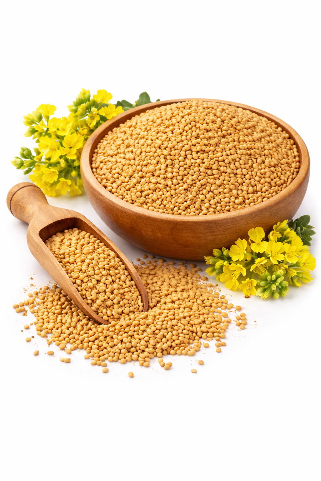 Moutarde jaune en graines Graines de Moutarde Jaune